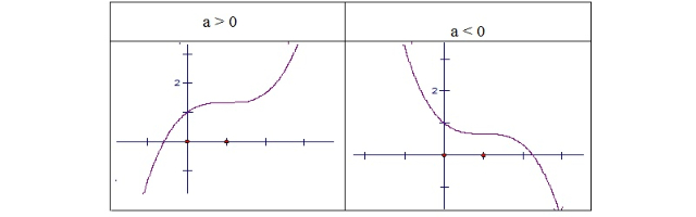 Phương trình y’=0 có nghiệm kép.