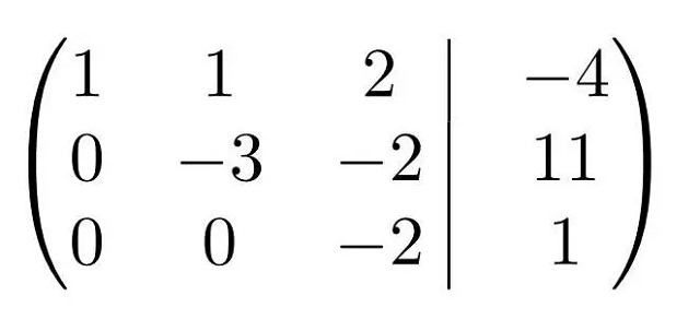 Tính định thức ma trận cấp 3 theo phép khử Gauss